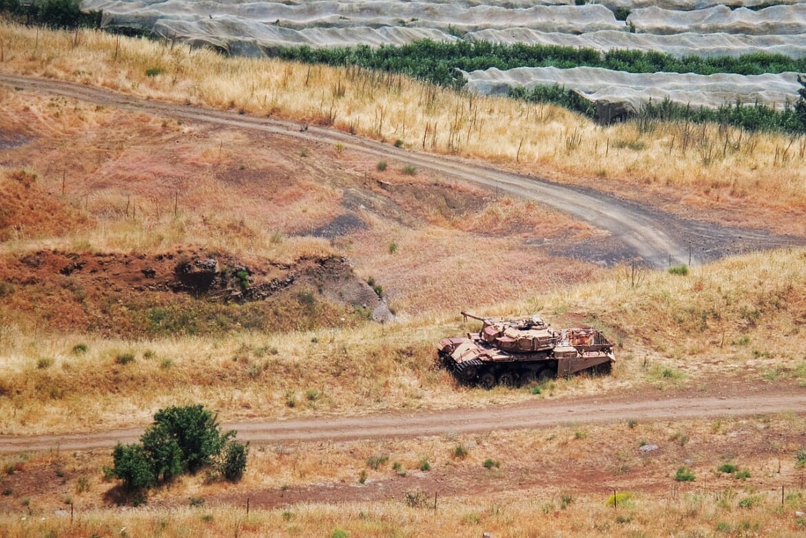 tank war field desert israel 7556537