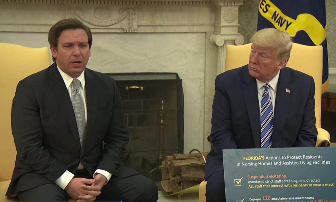 A recent poll conducted by the University of North Florida has revealed a substantial lead for former President Donald Trump over Florida Governor Ron DeSantis in the race for the Republican nomination. The poll results, published today, indicate a significant advantage for Trump, leaving DeSantis trailing by nearly 40 points. Trump Dominates the Field: Former President Trump's strong position in the poll underscores his continued influence within the Republican Party. According to the survey, Trump has the support of 60 percent of Florida Republican voters, while Governor DeSantis lags behind with just 21 percent. These results indicate a substantial lead for Trump, firmly establishing him as the frontrunner in the GOP race. The Trump Effect: UNF political scientist Michael Binder, who conducted the poll, suggests that Trump's strong presence in the race tends to overshadow other candidates, making it challenging for them to gain traction or secure significant support. The absence of Trump from Wednesday's GOP debate is a testament to his unique position within the party. Support for Trump Remains Strong: One of the notable aspects of the poll is the unwavering support for former President Trump among his backers. Many Trump supporters continue to reject claims that he posed a threat to democracy or incited an insurrection following the 2020 election. This steadfast loyalty contributes to his commanding lead in the race. Implications for the Florida GOP Nomination: The poll results carry important implications for the upcoming Florida GOP nomination. While Governor DeSantis has been a prominent figure in state politics, Trump's enduring popularity appears to have a significant impact on the race. With Trump's commanding lead, DeSantis faces an uphill battle in his bid for the nomination. Conclusion: As the race for the Florida GOP nomination unfolds, the latest poll from the University of North Florida shows former President Trump in a dominant position, with a sizable lead over Governor Ron DeSantis. The results highlight Trump's enduring influence within the Republican Party and the challenges faced by other candidates in the race.
