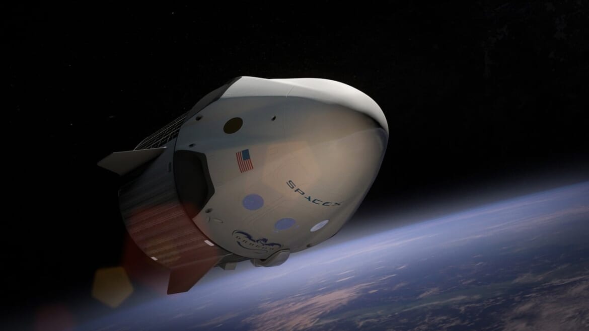 spacex spaceship satellite orbit 693229
