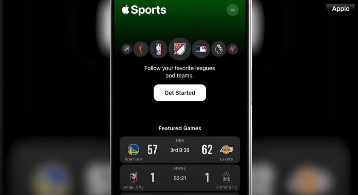 Apple Scores Big with Debut of Apple Sports App – Real-time Scores, Stats, and Betting Odds Unveiled