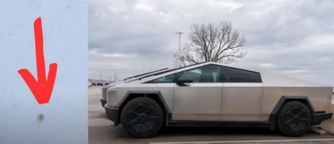 Tesla Cybertruck Owners Report Staining Issues on Stainless Steel Body