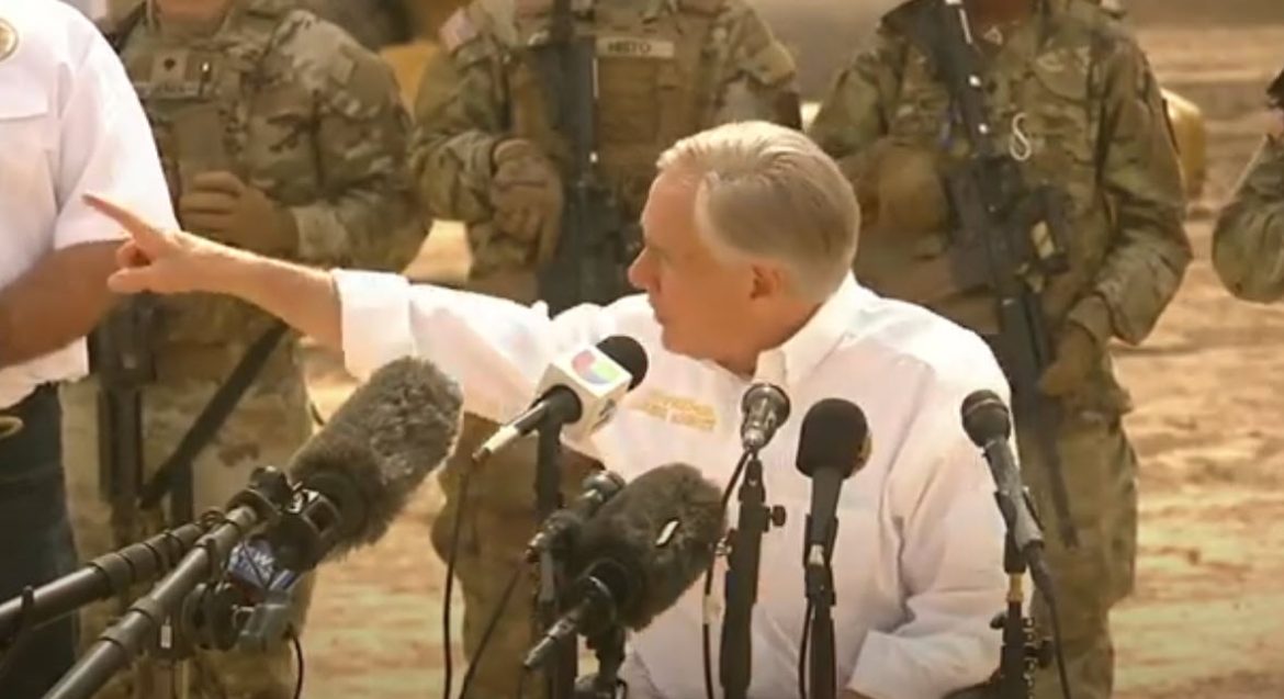 Texas Military Department Constructs Base Camp in Eagle Pass to Bolster Border Security Efforts