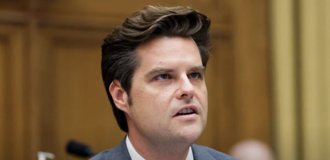Matt Gaetz Subpoenaed in Civil Lawsuit Alleging Sexual Misconduct