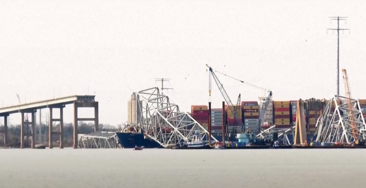 Baltimore's Temporary Shipping Channel Operational Following Bridge Collapse