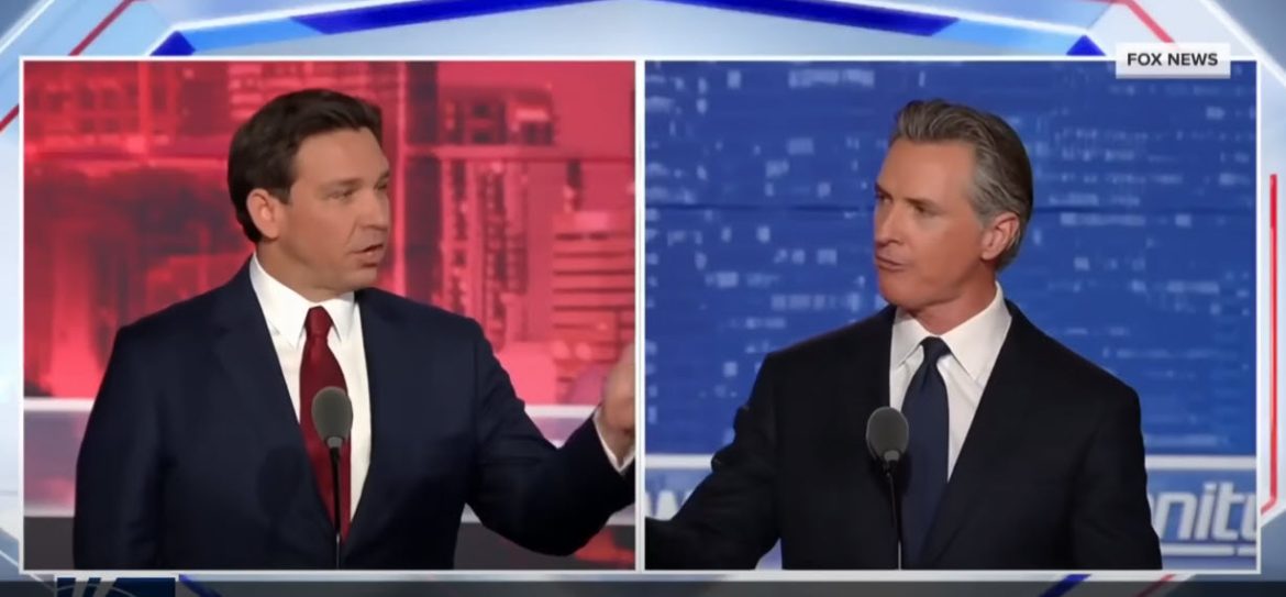 High-Stakes Showdown: DeSantis and Newsom Face Off in FOX News Debate