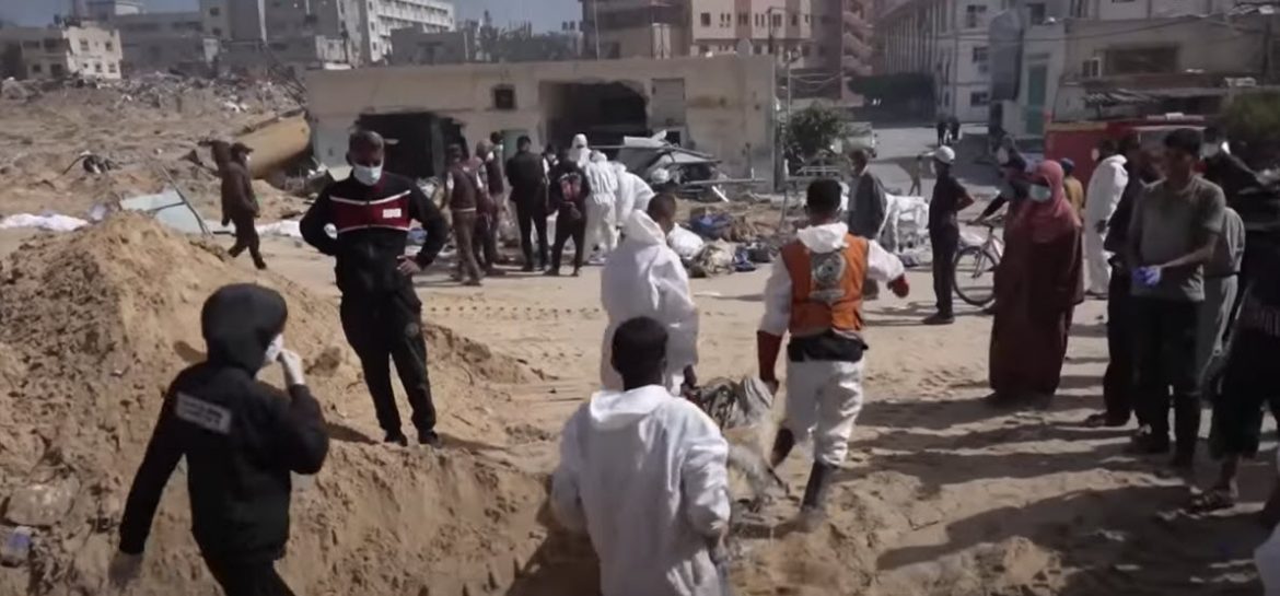 Israel Denies Involvement in Gaza Mass Grave Amid Calls for Netanyahu's Resignation, Blaze Outside His Home
