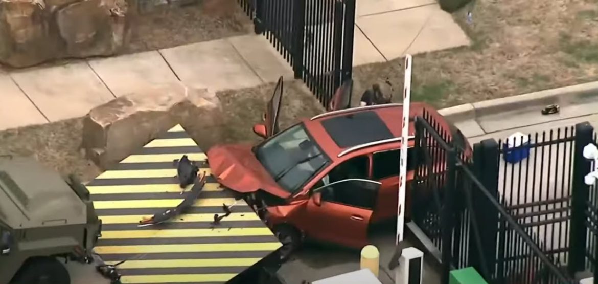 Man Arrested After Ramming Car Into Gate at Atlanta FBI Office