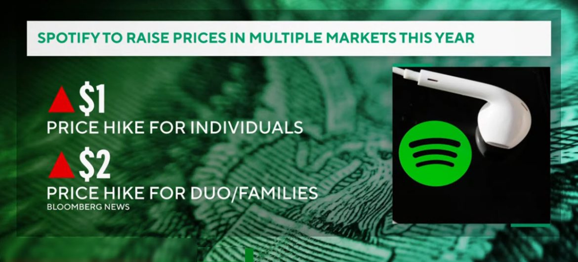 Spotify Plans Price Increases for Subscription Plans