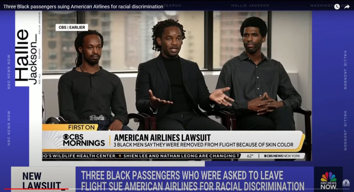 American Airlines Sued by Black Passengers Alleging Racial Discrimination