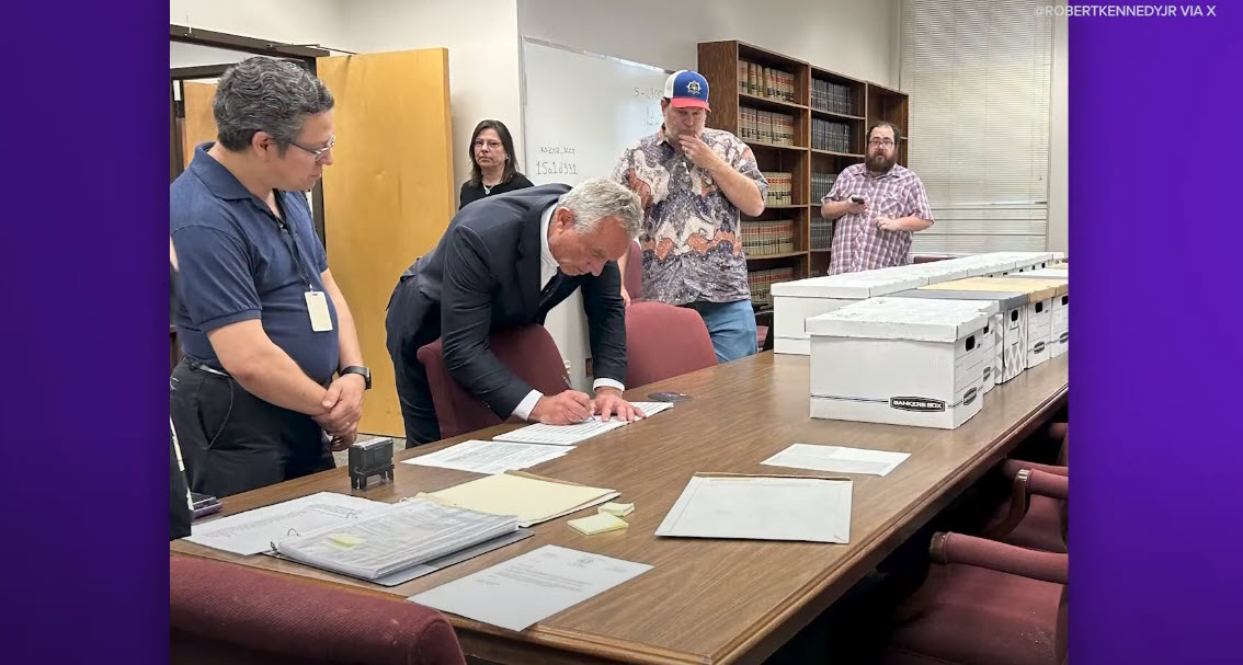 Long-Shot Presidential Candidate Robert F. Kennedy Jr. Secures Texas Ballot Spot