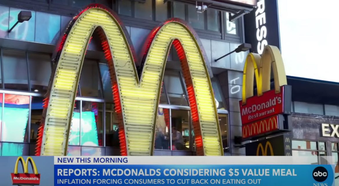 McDonald's Introduces $5 Value Meal Amid Rising Fast-Food Prices