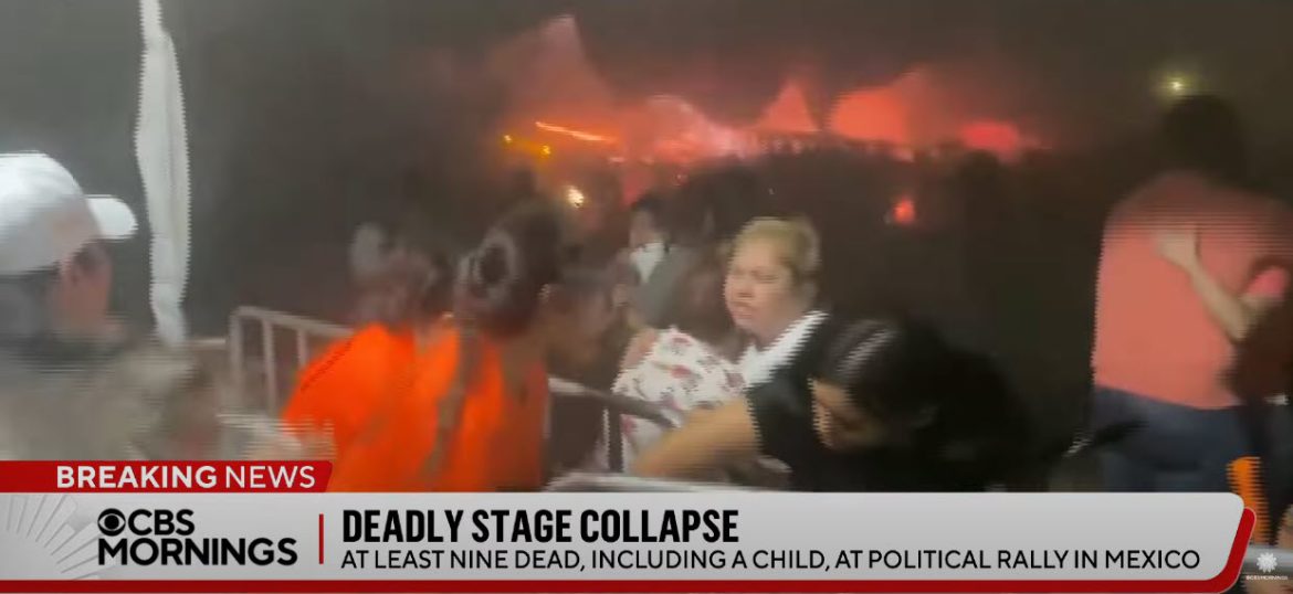 Nine Dead at Mexican Campaign Rally After Stage Collapses