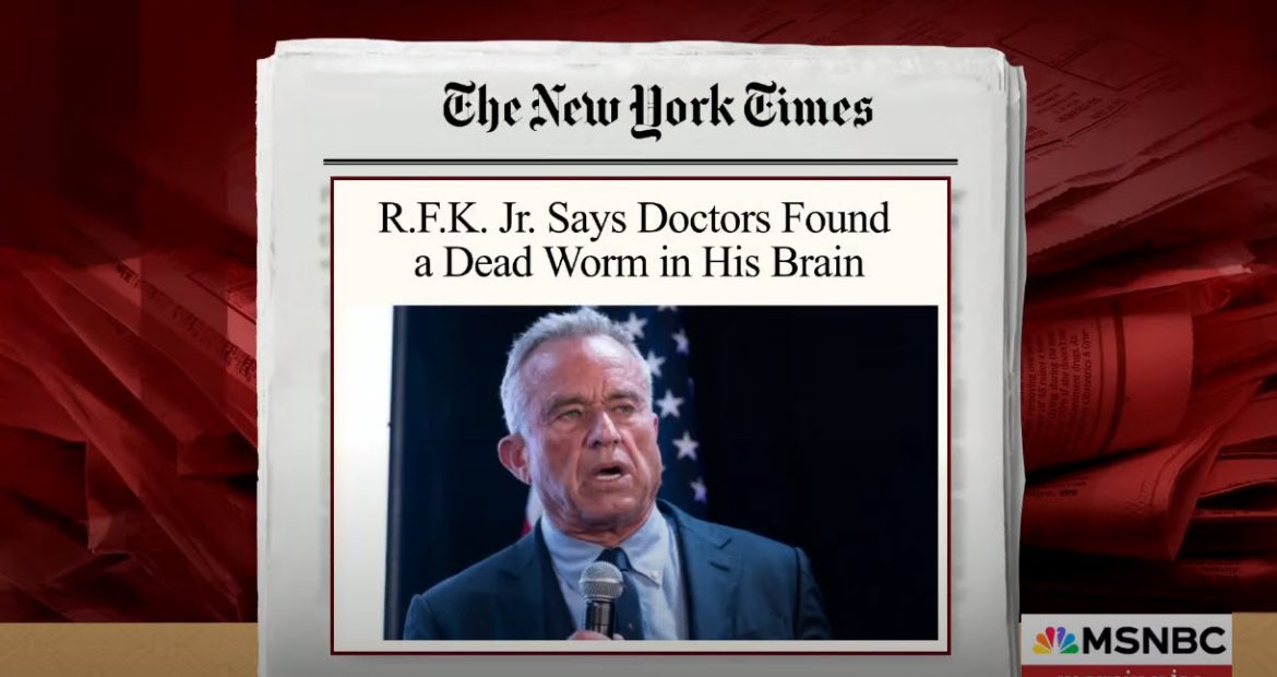 RFK Jr. Discloses Past Health Scare Involving Brain Parasite Amid Presidential Campaign