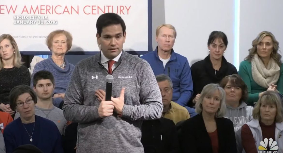 Rubio Backs Trump’s Mass Deportation Proposal