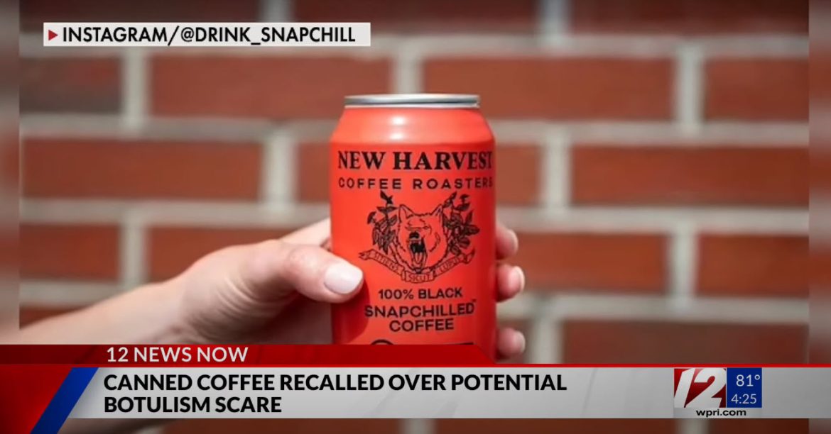 Canned Coffee Recalled Over Botulism Concerns