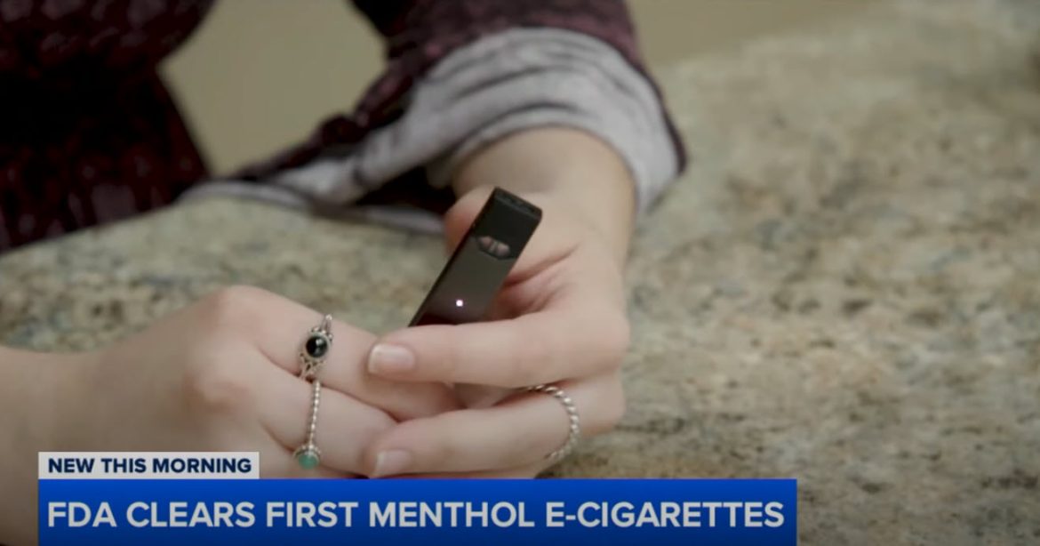 FDA Clears First Menthol E-Cigarettes, Drawing Criticism Over Youth Vaping Concerns