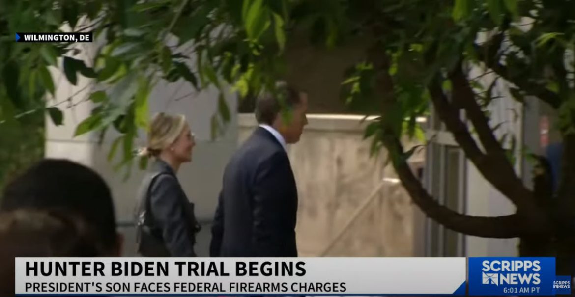 Hunter Biden in Federal Court for Historic Firearms Trial