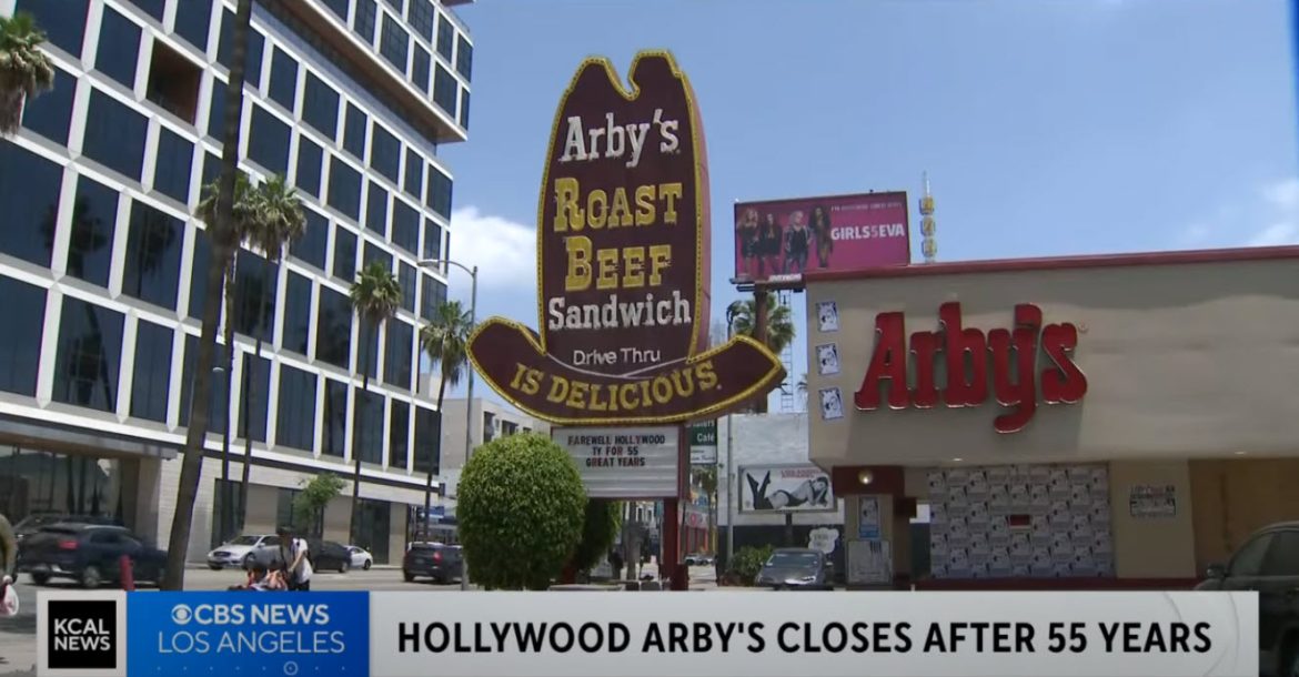 Iconic Hollywood Arby's Closes After 55 Years