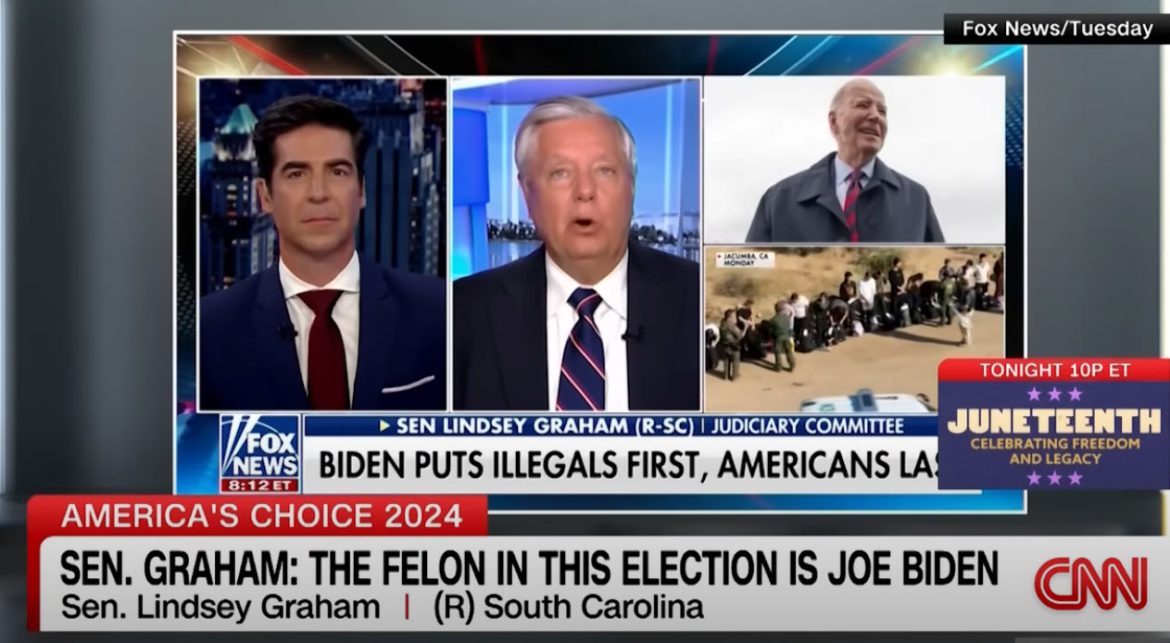 Lindsey Graham: Biden Could Face Charges if SCOTUS Rules Against Presidential Immunity