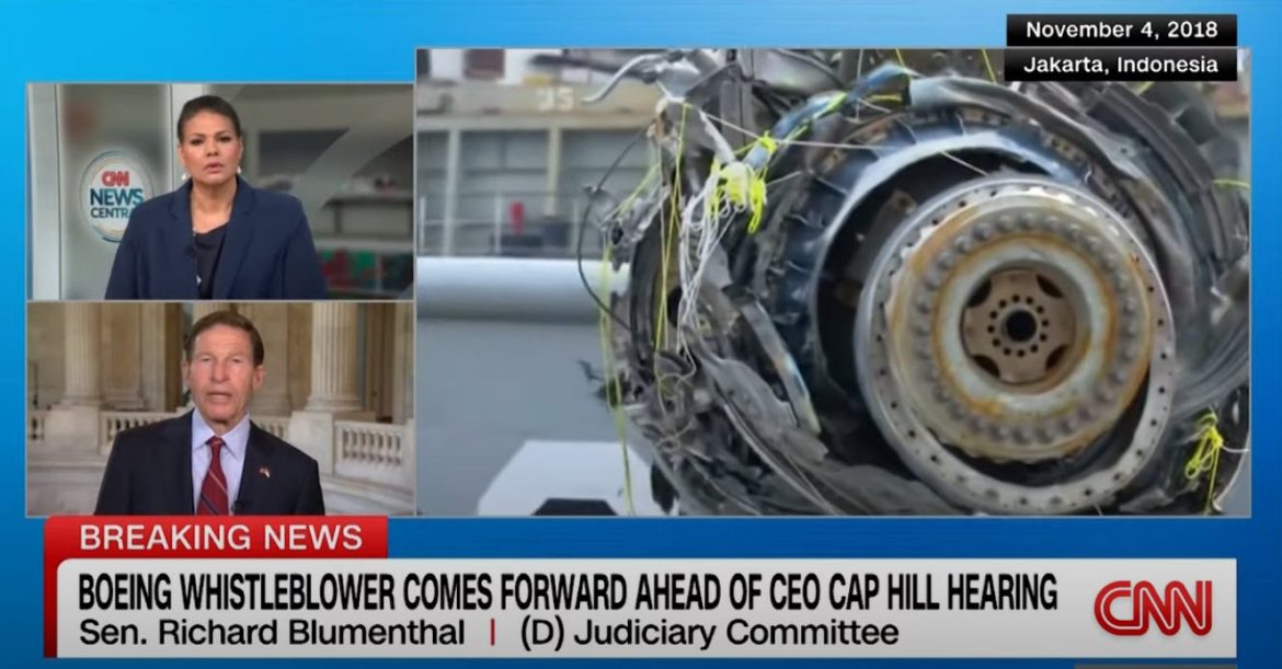 New Boeing Whistleblower Alleges Retaliation Over Safety Concerns, Senator Reports