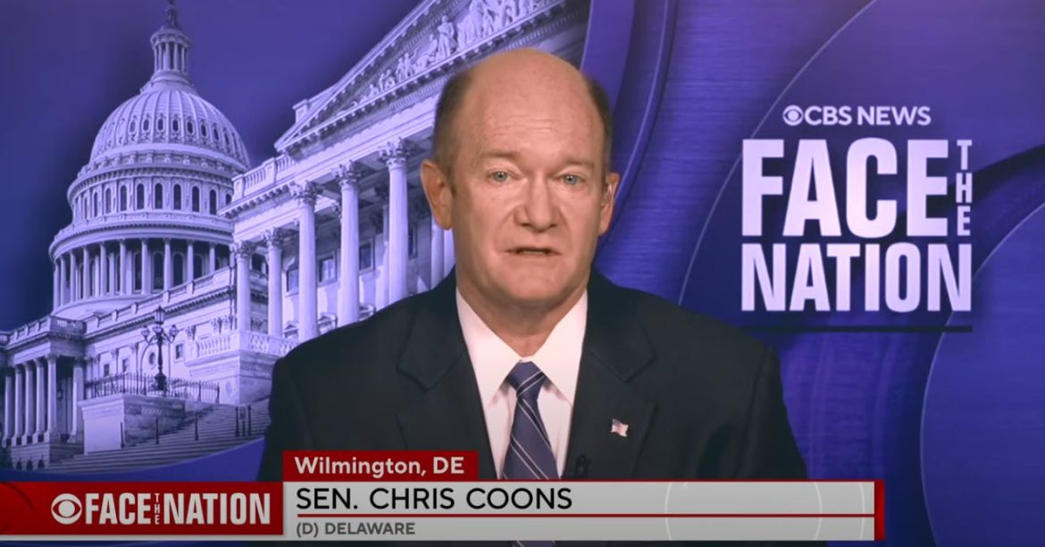 Sen. Chris Coons Defends Biden's Border Action on "Face the Nation"