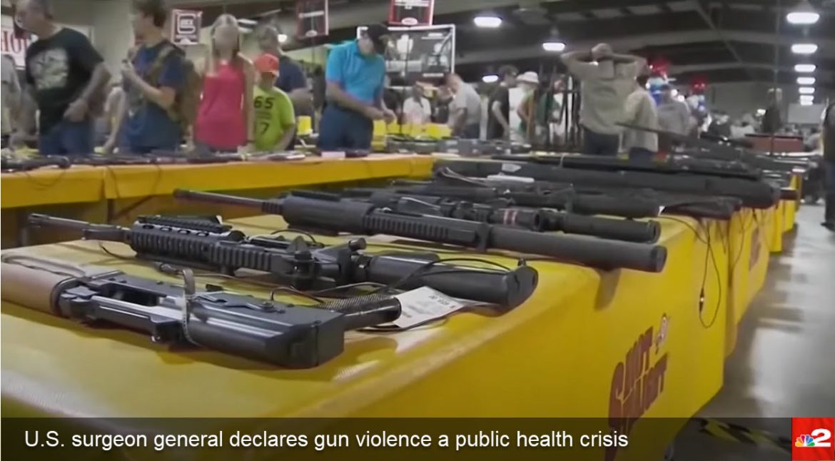 Surgeon General Declares Gun Violence a Public Health Crisis