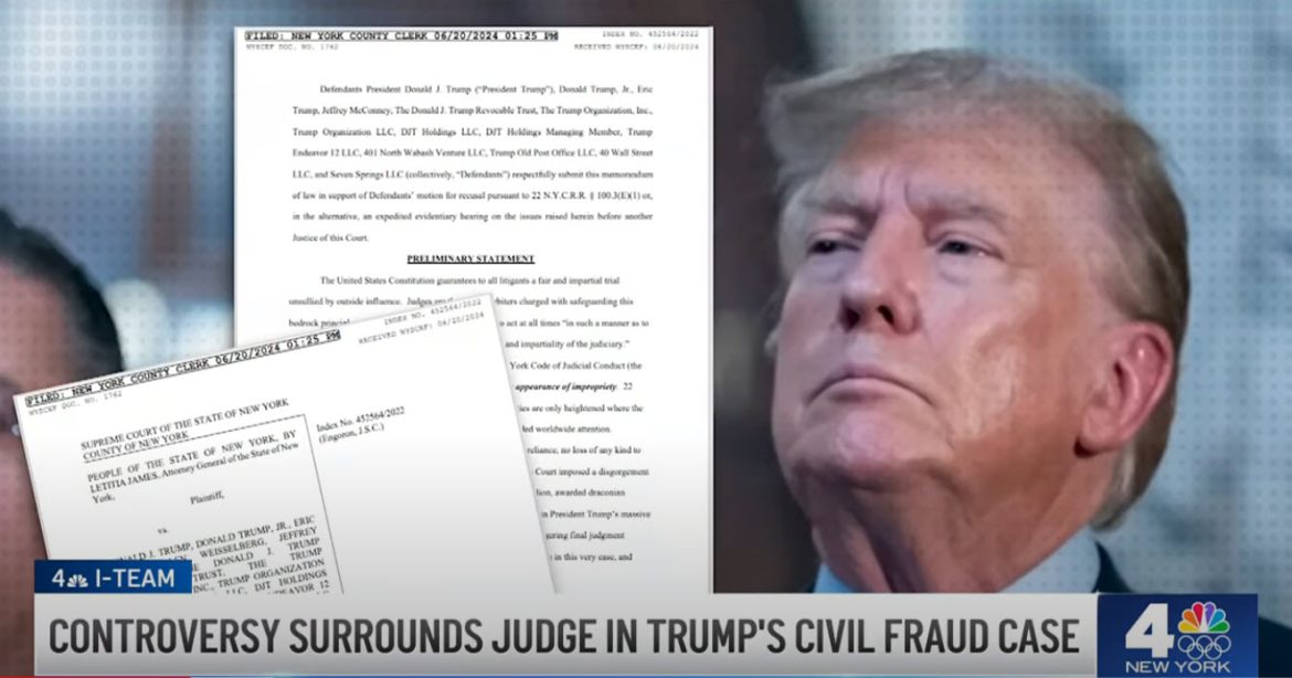 Trump Attorneys Demand Recusal of Judge in Civil Fraud Trial