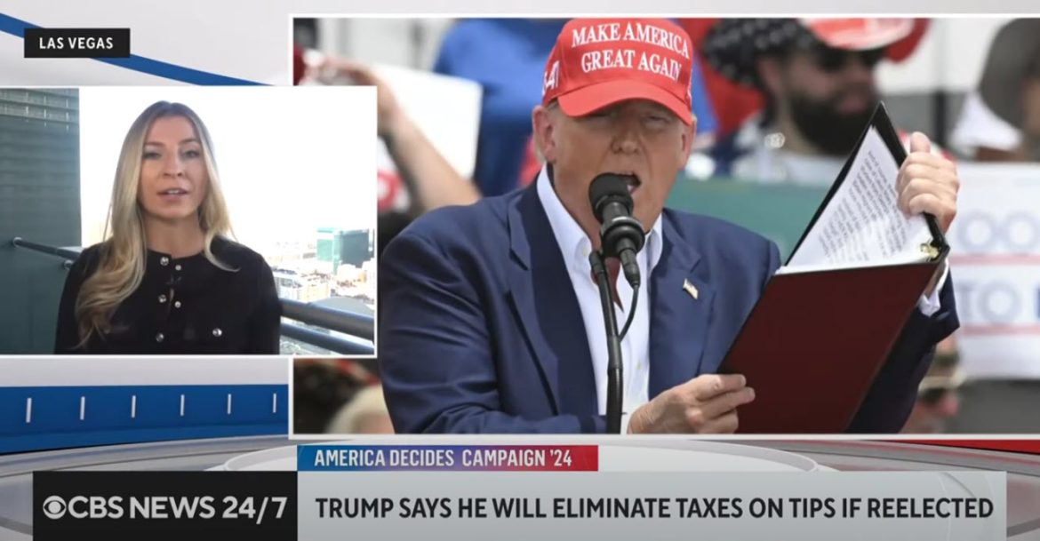 Trump Denies Pushing for Mandatory Military Service and Proposes Ending Tip Taxes