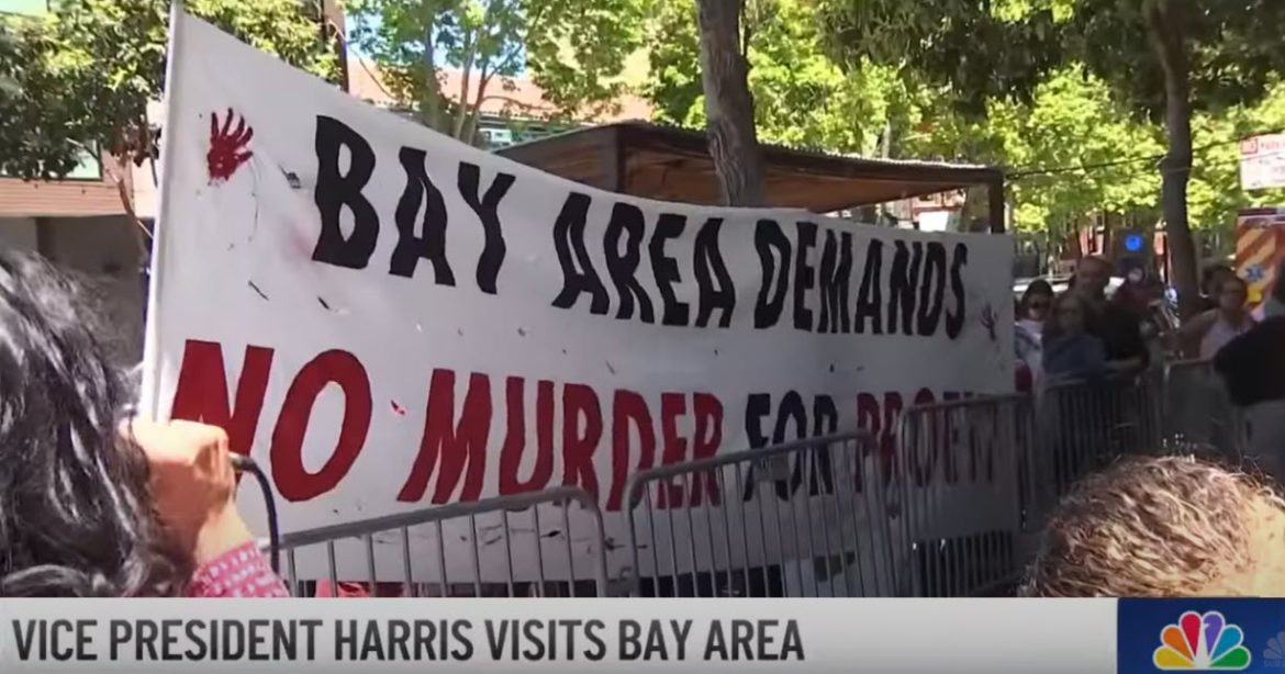 Vice President Kamala Harris Met with Pro-Palestinian Protesters During Bay Area Visit