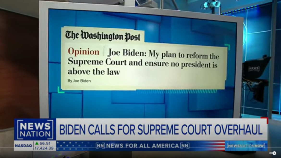Democrats Rally Behind Biden's Supreme Court Overhaul Proposal