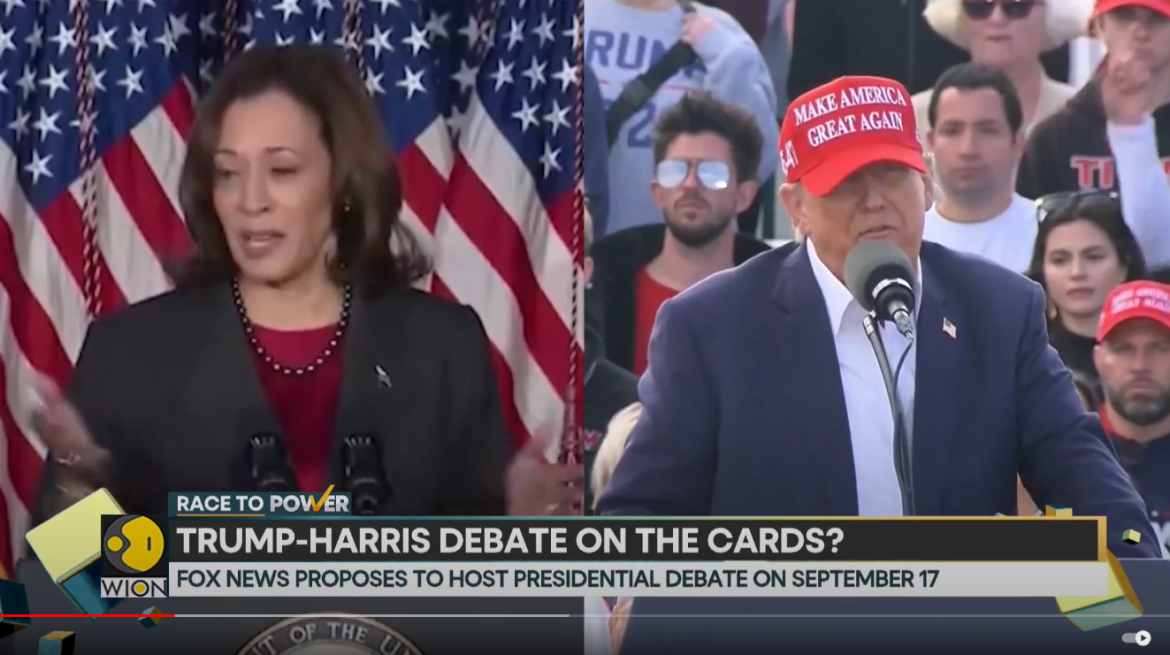 Fox News Proposes Debate Between Vice President Harris and Former President Trump