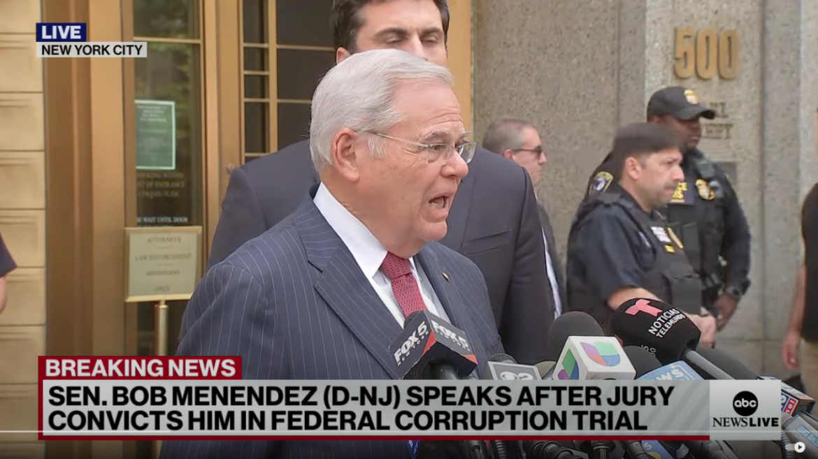 Guilty Verdict in Senator Menendez's Bribery Trial