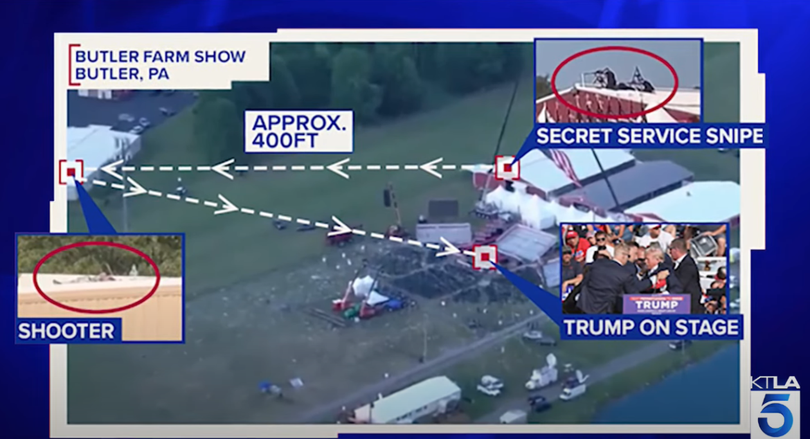 New Report Reveals Tactical Staging Area Used by Trump Shooter