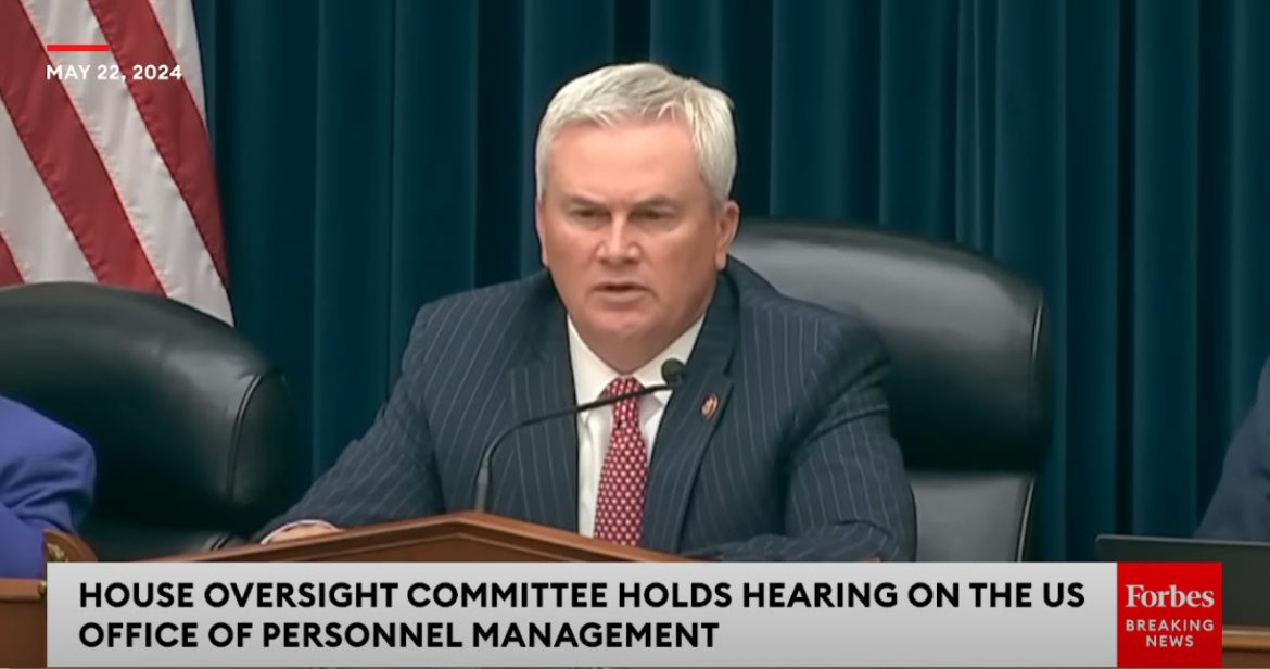 Representative Comer Accuses President Biden of Allowing Federal Telework for Political Gains