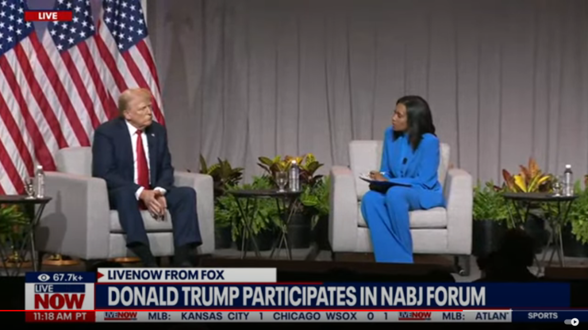 Trump Clashes With ABC Reporter at NABJ Convention