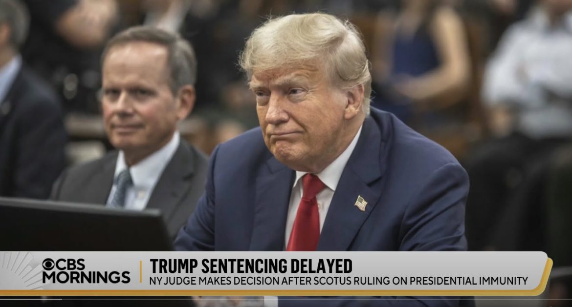 Trump's Sentencing in Hush Money Case Officially Postponed Until September