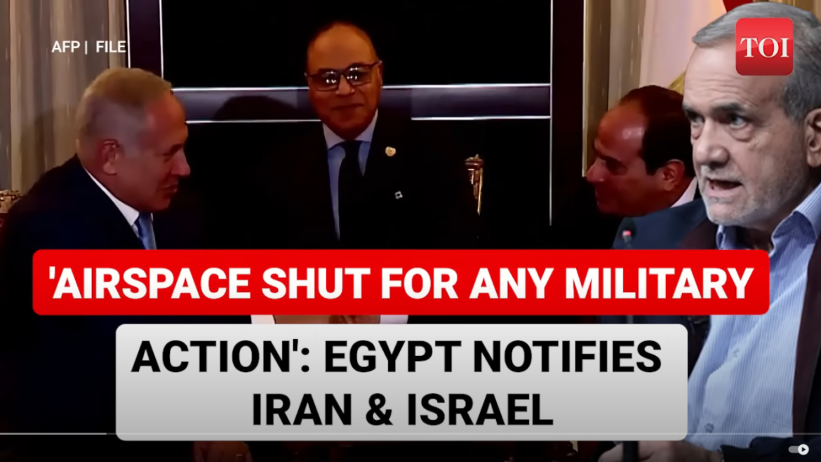 Egypt Orders Airlines to Avoid Iranian Airspace Amid Military Exercises