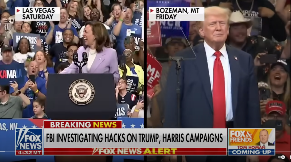 FBI Probes Alleged Iranian Hack Attempts on Trump and Biden-Harris Campaigns