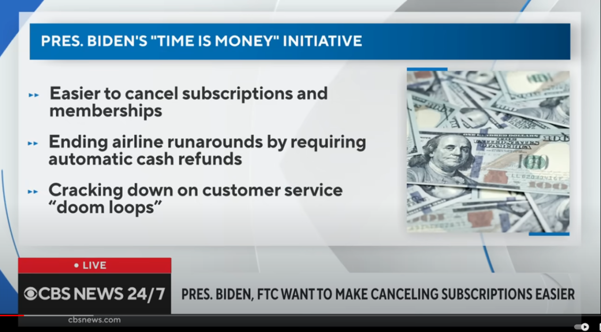 FTC Finalizing "Click To Cancel" Proposal to Simplify Subscription Cancellations