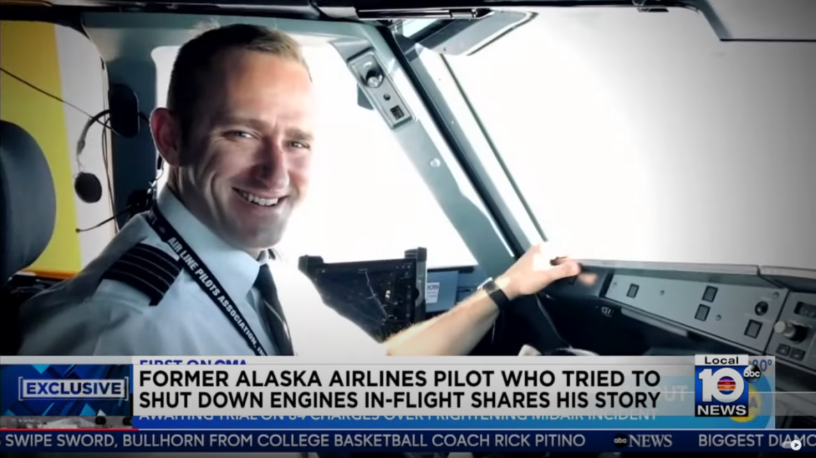 Former Alaska Airlines Pilot Who Attempted to Shut Down Engines Mid-Flight Shares His Story
