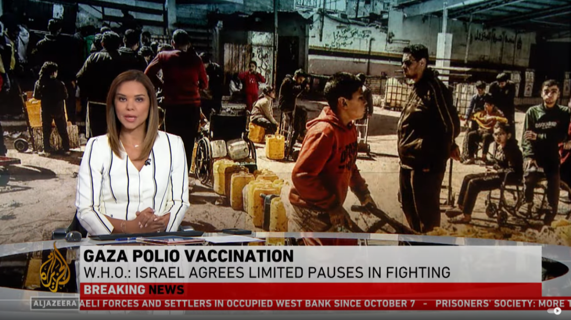 Israel Agrees to Pauses in Gaza Fighting for Polio Vaccination Distribution