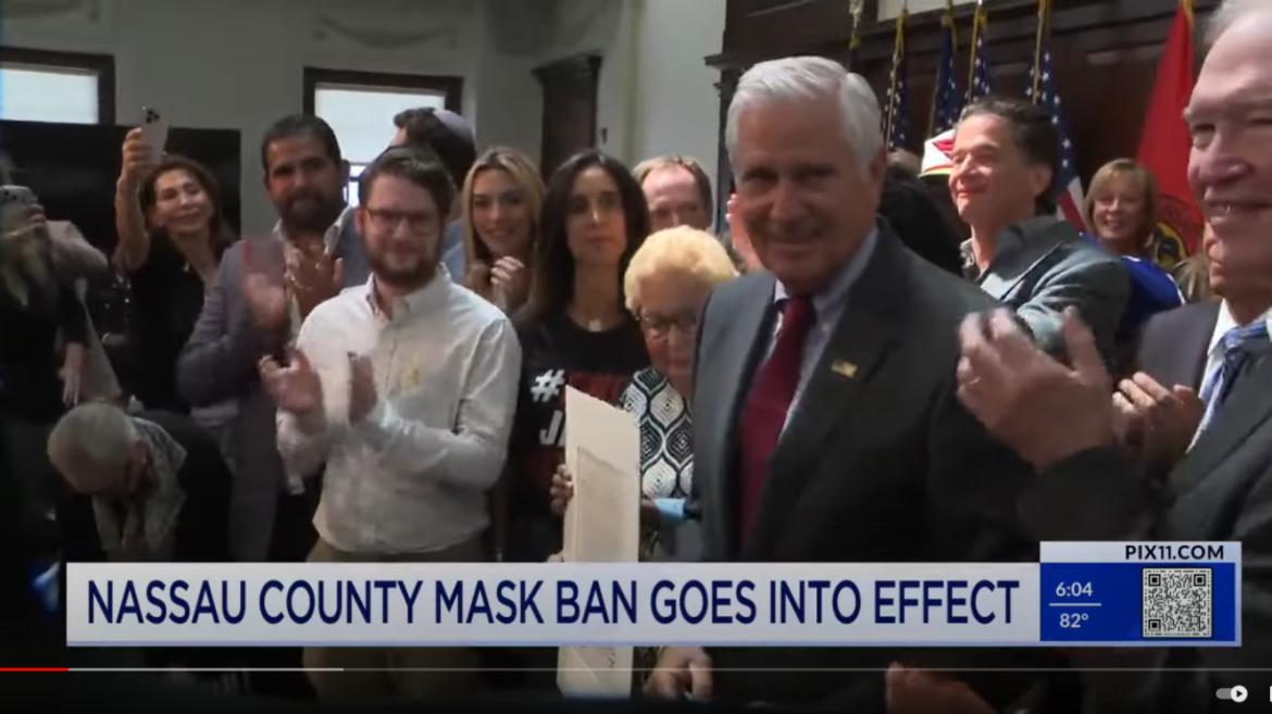 Nassau County Implements Controversial Face Covering Ban Amid Backlash