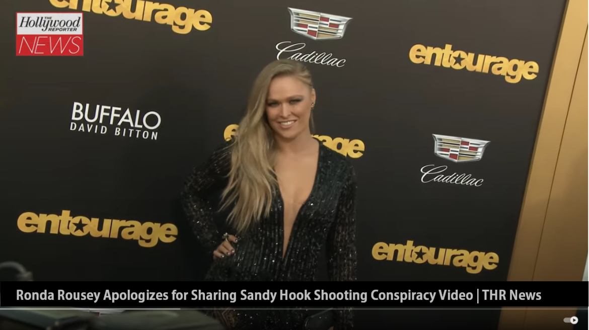 Ronda Rousey Apologizes for Sharing Sandy Hook Conspiracy Theory, Calls It Her "Most Regrettable Decision"