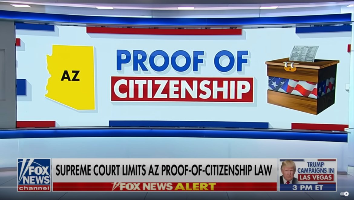 SCOTUS Declines to Revive Key Parts of Arizona Voting Law