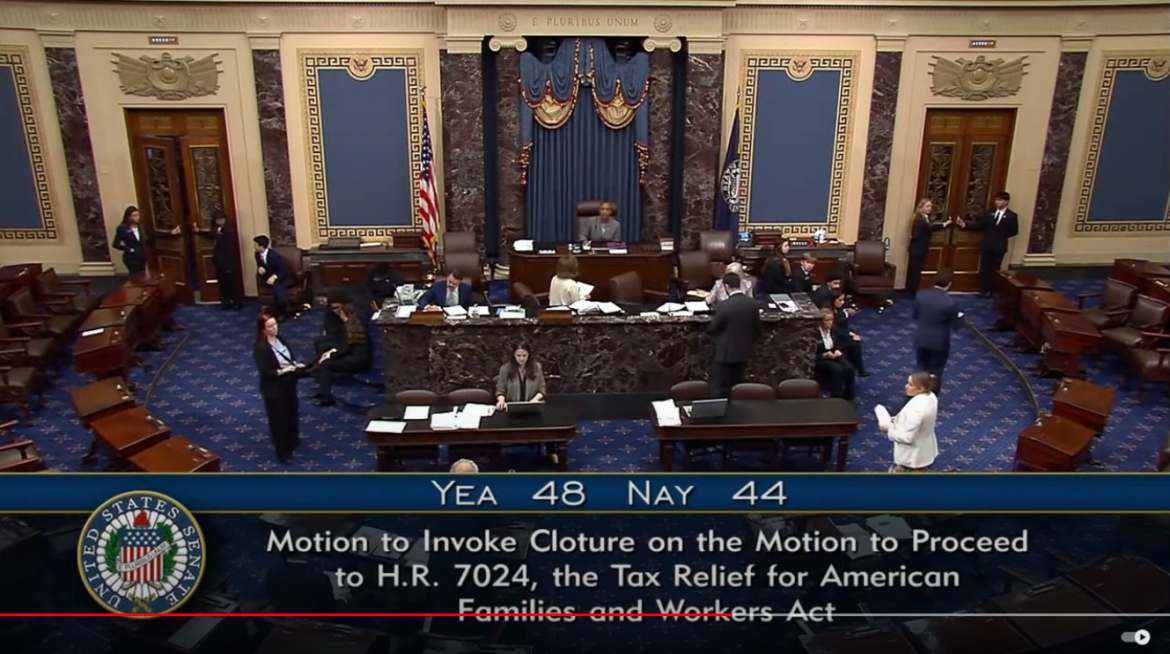 Senate Republicans Block Passage of Child Tax Credit Bill