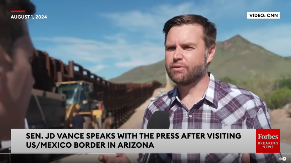 Senator JD Vance: Criticism Is "Price Of Entry" For Being On National Ticket
