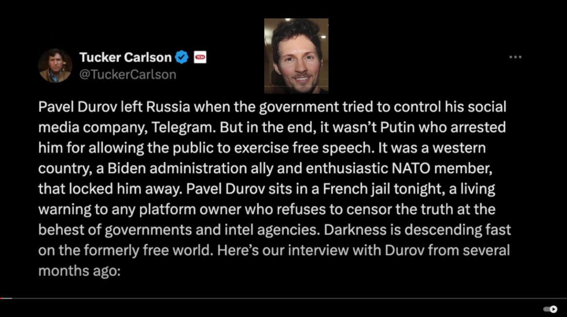 Telegram Founder Arrested in France; FBI Targets Americans with Russian Media Ties