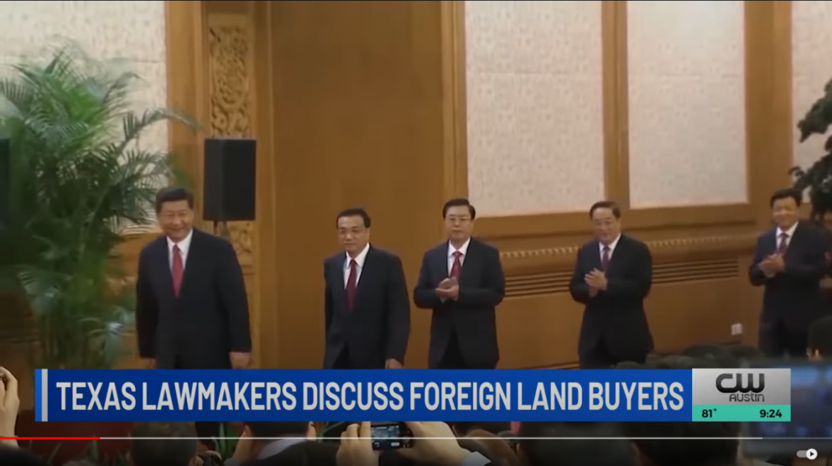 Texas Lawmakers Push to Ban Chinese Companies from Owning State Land