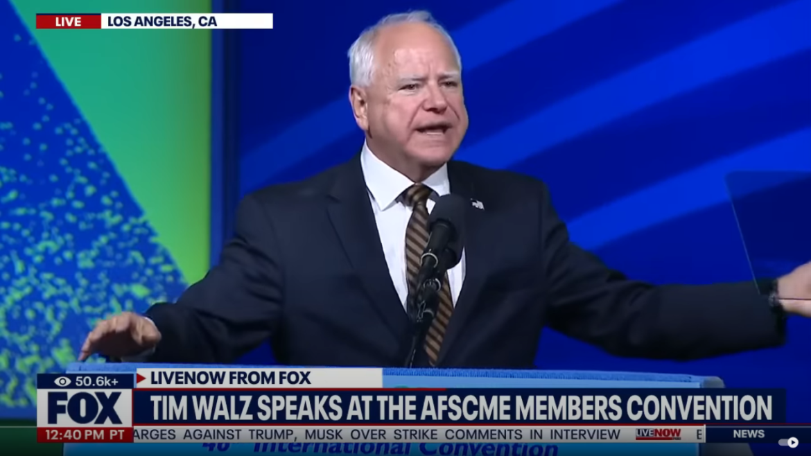 Tim Walz Defends Military Record Amidst Attacks, to Be Honored with Bobblehead