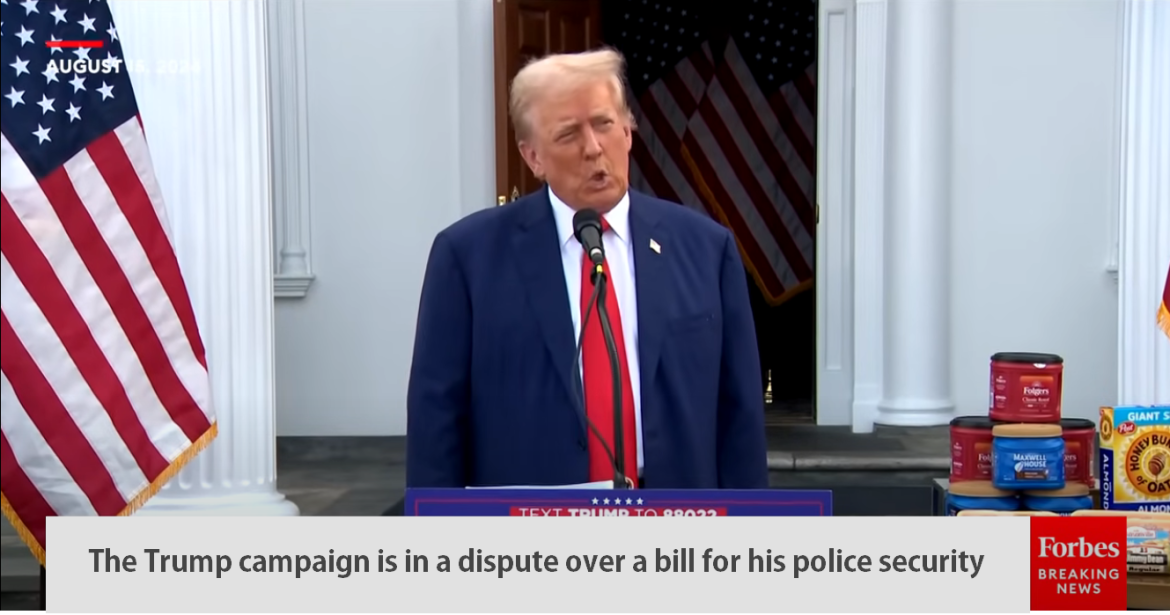 Trump Campaign Faces Dispute Over Unpaid Police Security Bill in El Paso